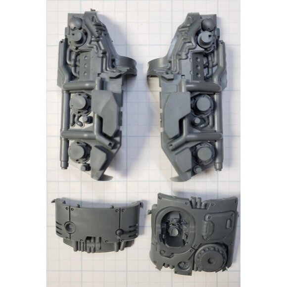 Warhammer 40k Leagues of Votann Bits Sagitaur Vehicle Hull Sides & Top - Picture 1 of 3
